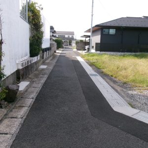東面市道（北側から撮影）(外観)