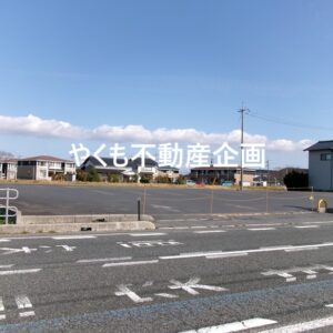 斐川町国道9号線沿い 404坪更地
