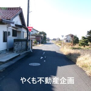 北面前面道路（東側から撮影）(外観)